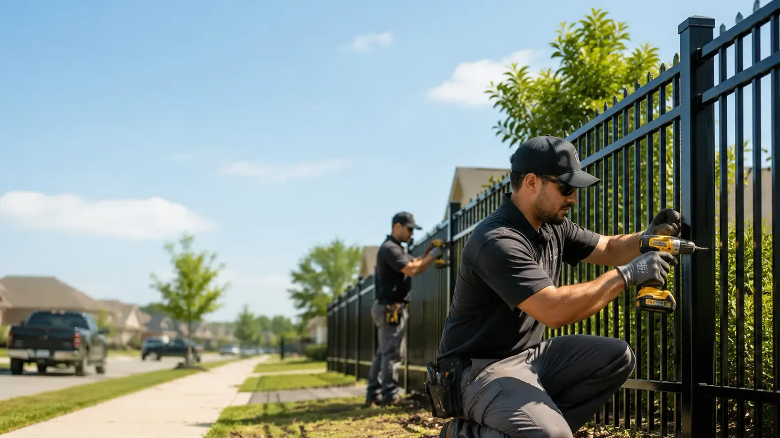 Metal Fence Installation in Gray, LA